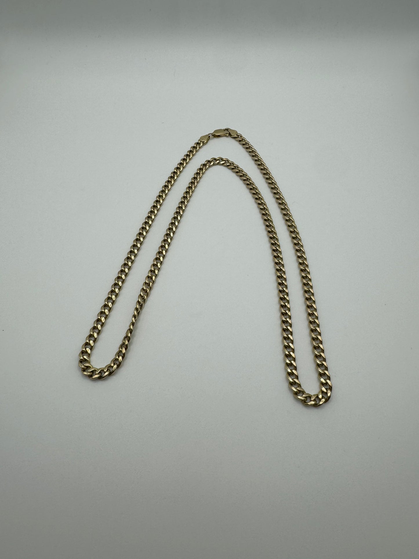 10k Yellow Gold Cuban Link 22”